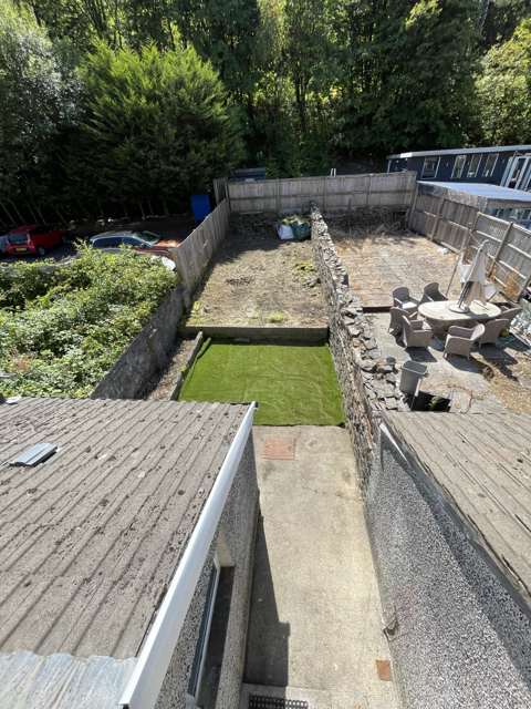 New turf and tidy patio after work